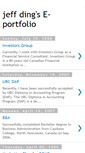 Mobile Screenshot of jdeportfolio.blogspot.com