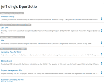 Tablet Screenshot of jdeportfolio.blogspot.com