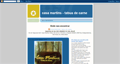 Desktop Screenshot of casamartins-tabuadecarne.blogspot.com