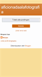 Mobile Screenshot of aficionadaalafotografia.blogspot.com