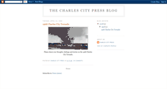 Desktop Screenshot of charlescitypress.blogspot.com