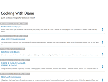 Tablet Screenshot of cookingwithdiane.blogspot.com