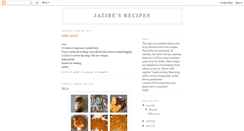 Desktop Screenshot of jazibesrecipes.blogspot.com