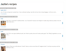 Tablet Screenshot of jazibesrecipes.blogspot.com