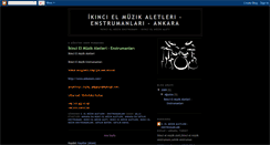 Desktop Screenshot of ikincielmuzikaletleri.blogspot.com