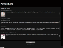 Tablet Screenshot of kawaiicontactlens.blogspot.com