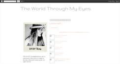 Desktop Screenshot of n-theworldthroughmyeyes.blogspot.com