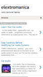 Mobile Screenshot of elextromanica.blogspot.com