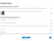 Tablet Screenshot of mirellavieira12.blogspot.com