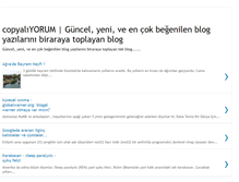 Tablet Screenshot of copyaliyorum.blogspot.com