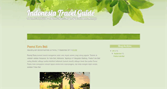 Desktop Screenshot of indotravelguide.blogspot.com