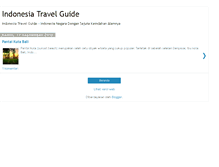 Tablet Screenshot of indotravelguide.blogspot.com