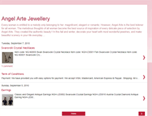 Tablet Screenshot of angelartejewellery.blogspot.com