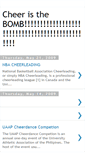 Mobile Screenshot of cheerleadingisanextremesport.blogspot.com