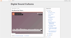 Desktop Screenshot of digsoundcult.blogspot.com