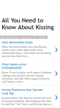 Mobile Screenshot of aboutkissing.blogspot.com