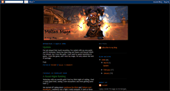Desktop Screenshot of moltenmage.blogspot.com