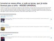 Tablet Screenshot of missoesuniversal.blogspot.com