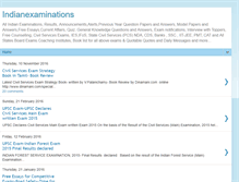 Tablet Screenshot of indianexaminations.blogspot.com