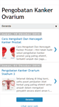 Mobile Screenshot of pengobatankankerovarium.blogspot.com