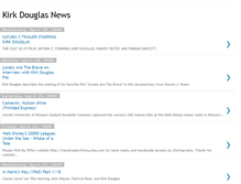 Tablet Screenshot of kirkdouglasnews.blogspot.com