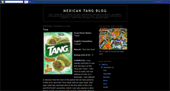 Desktop Screenshot of mexicantangblog.blogspot.com