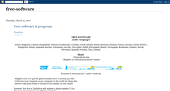 Desktop Screenshot of free-software-programs.blogspot.com