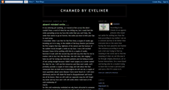 Desktop Screenshot of charmedbyeyeliner.blogspot.com