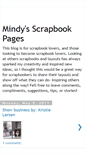 Mobile Screenshot of mindysscrapbookpages.blogspot.com