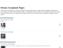 Tablet Screenshot of mindysscrapbookpages.blogspot.com