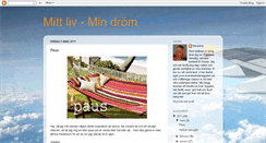 Desktop Screenshot of mittliv-mindrom.blogspot.com