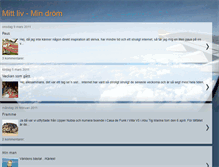 Tablet Screenshot of mittliv-mindrom.blogspot.com