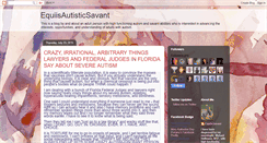 Desktop Screenshot of equiisautististicsavant.blogspot.com