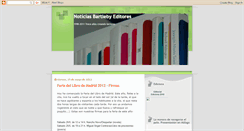 Desktop Screenshot of bartlebyeditores.blogspot.com