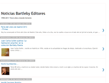 Tablet Screenshot of bartlebyeditores.blogspot.com