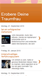 Mobile Screenshot of erobere-deine-traumfrau.blogspot.com