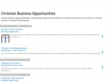 Tablet Screenshot of christianbusinessopportunities.blogspot.com