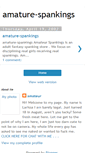 Mobile Screenshot of amature-spankings.blogspot.com