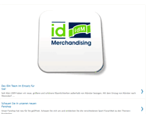 Tablet Screenshot of idmerchandising.blogspot.com