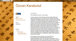 Desktop Screenshot of ozcan-karabulut01.blogspot.com