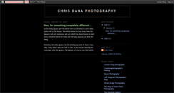 Desktop Screenshot of chrisdanaphotography.blogspot.com