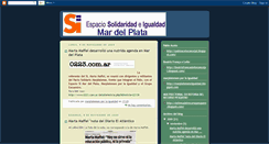 Desktop Screenshot of espaciosimardelplata.blogspot.com