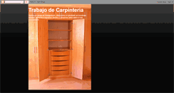 Desktop Screenshot of carpinterosprofesionales.blogspot.com