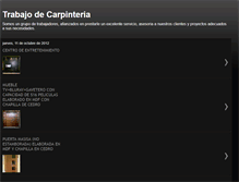 Tablet Screenshot of carpinterosprofesionales.blogspot.com