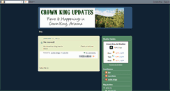 Desktop Screenshot of crownkingupdates.blogspot.com