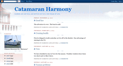 Desktop Screenshot of catamaranharmony.blogspot.com