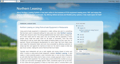Desktop Screenshot of northernleasingg.blogspot.com