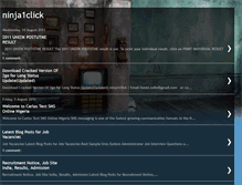 Tablet Screenshot of ninja1click.blogspot.com