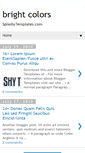 Mobile Screenshot of brightcolors-splashy.blogspot.com