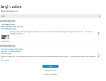Tablet Screenshot of brightcolors-splashy.blogspot.com